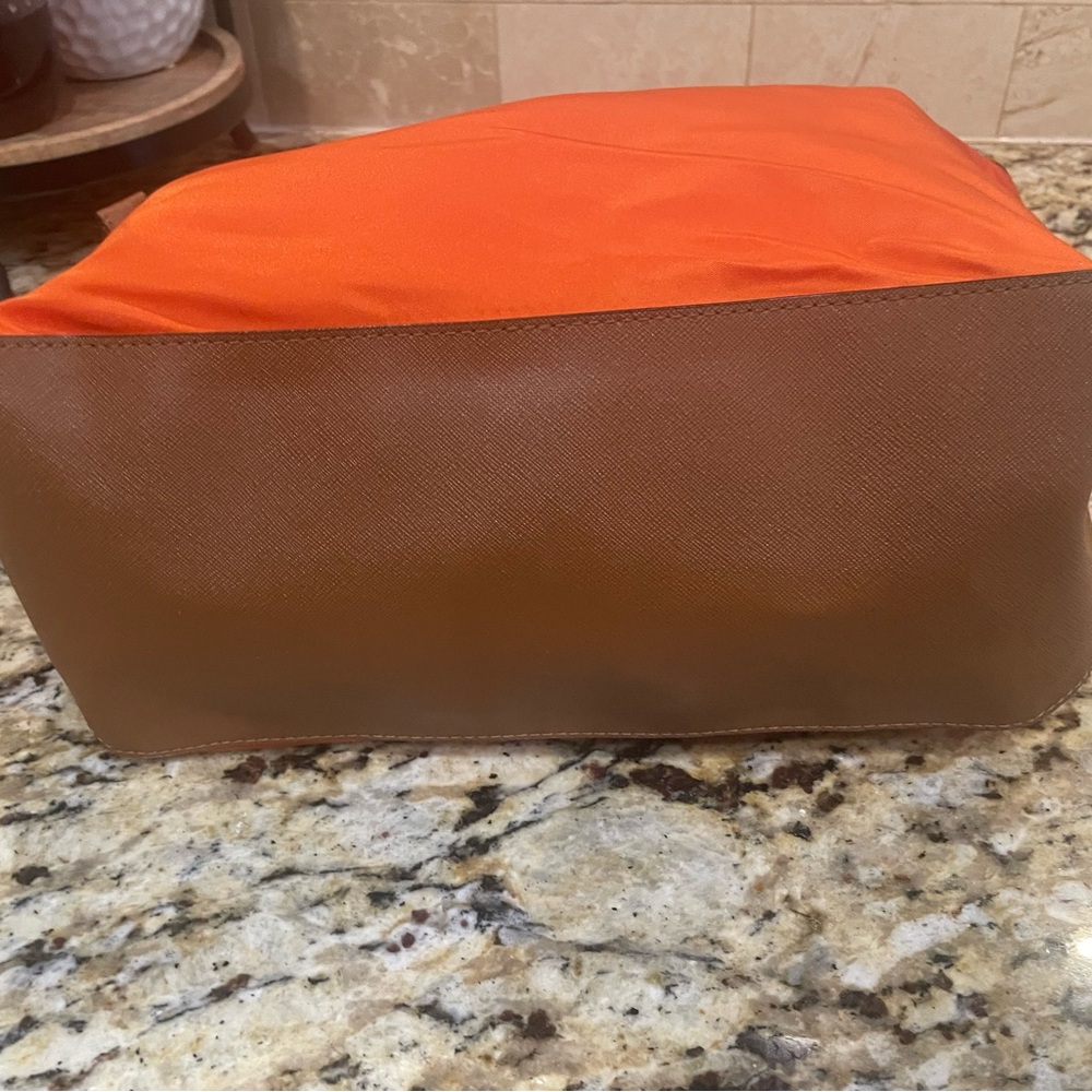 Michael Kors Orange Tote Bag - Picture 9 of 11